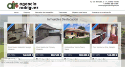 Desktop Screenshot of agenciarodriguez.es
